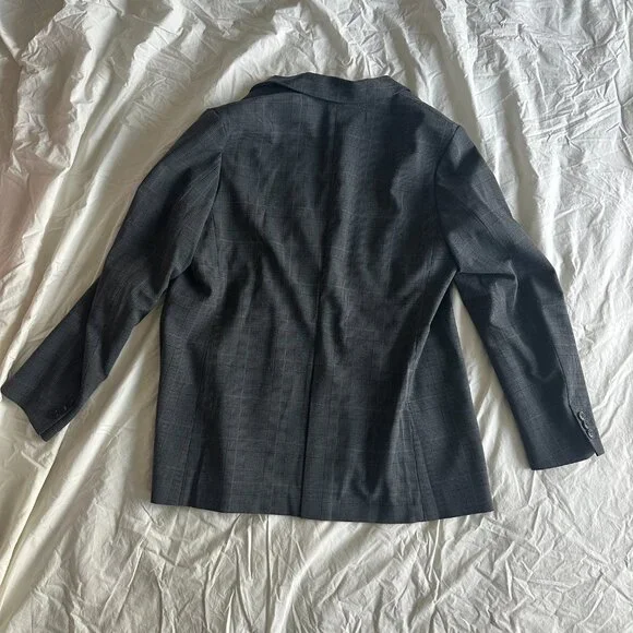 NWT Uniqlo Gray Tailored Blazer (Size: XL) - Picture 4 of 4